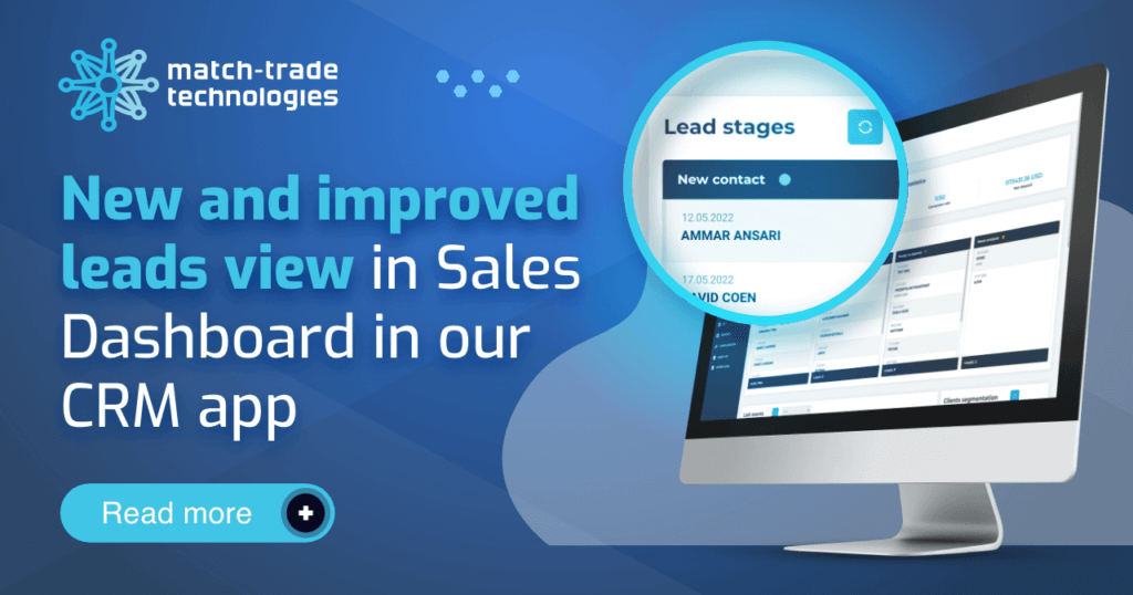New and improved leads view in Sales Dashboard in CRM