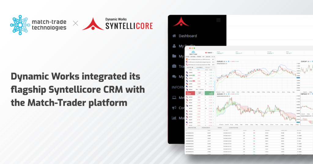 Dynamic Works integrated its flagship Syntellicore CRM with the Match-Trader platform