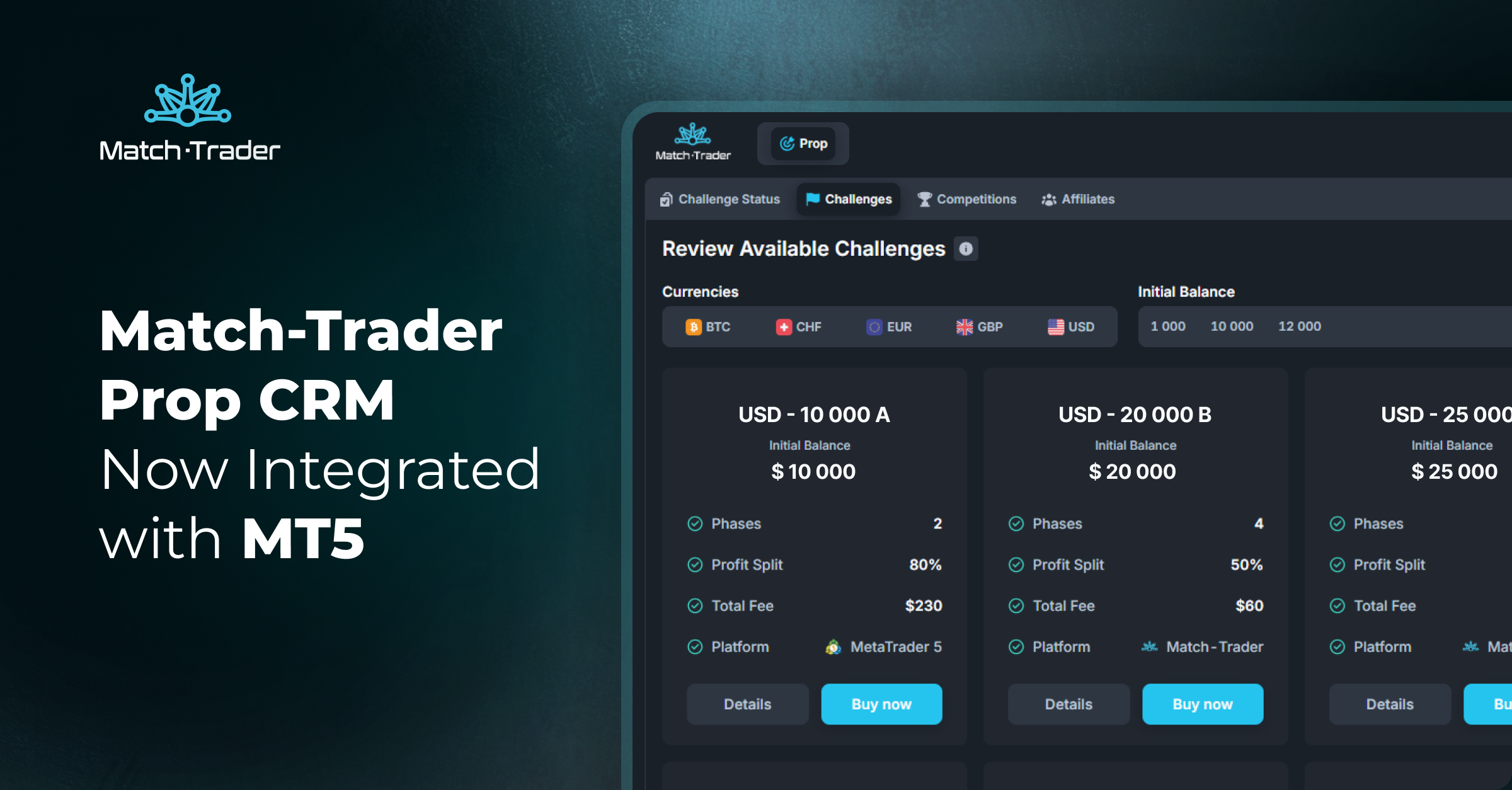 All-in-one trading platform with TradingView Charts - Match-Trader