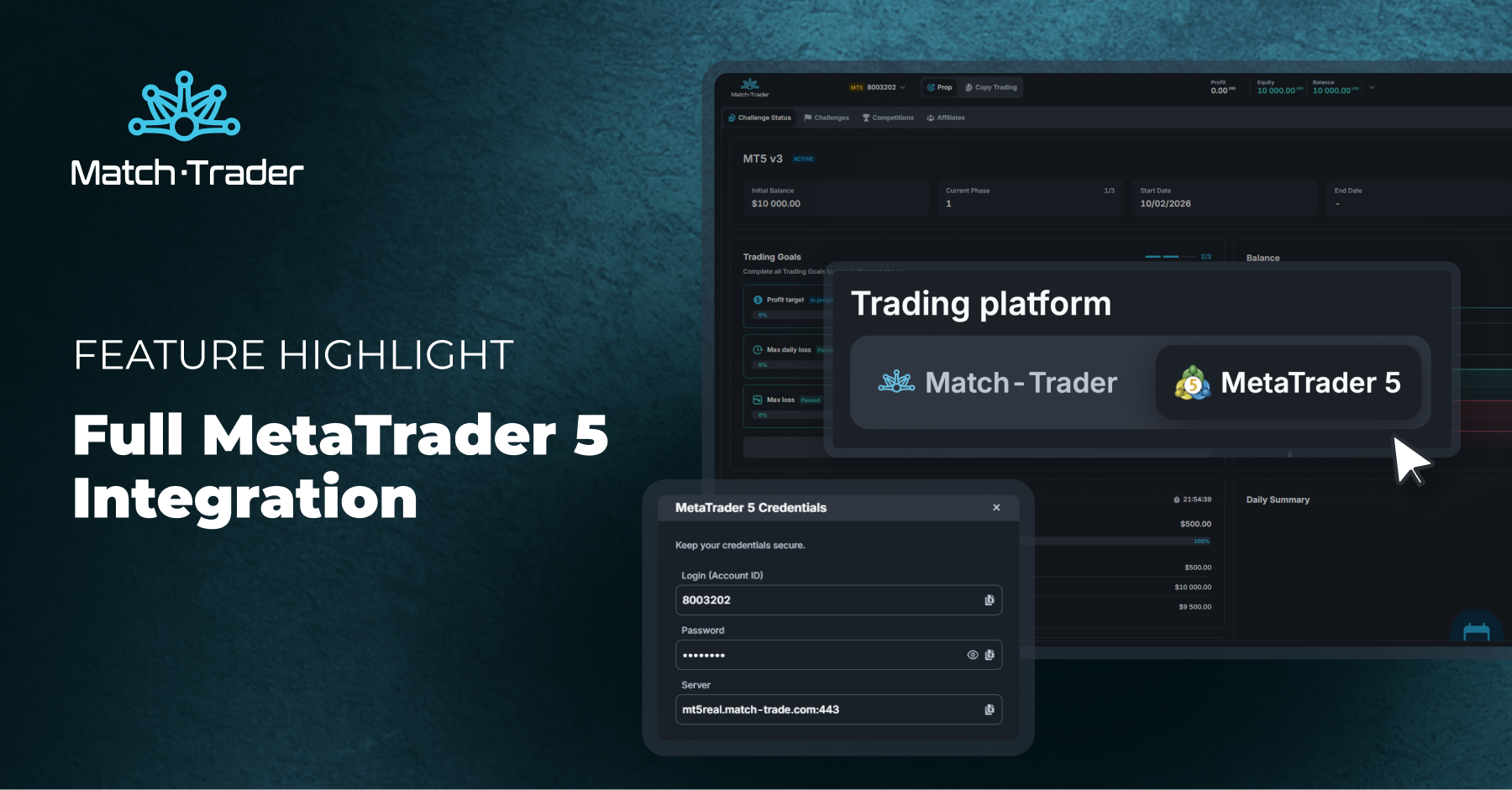 Match-Trade February Release: Full MetaTrader 5 Integration